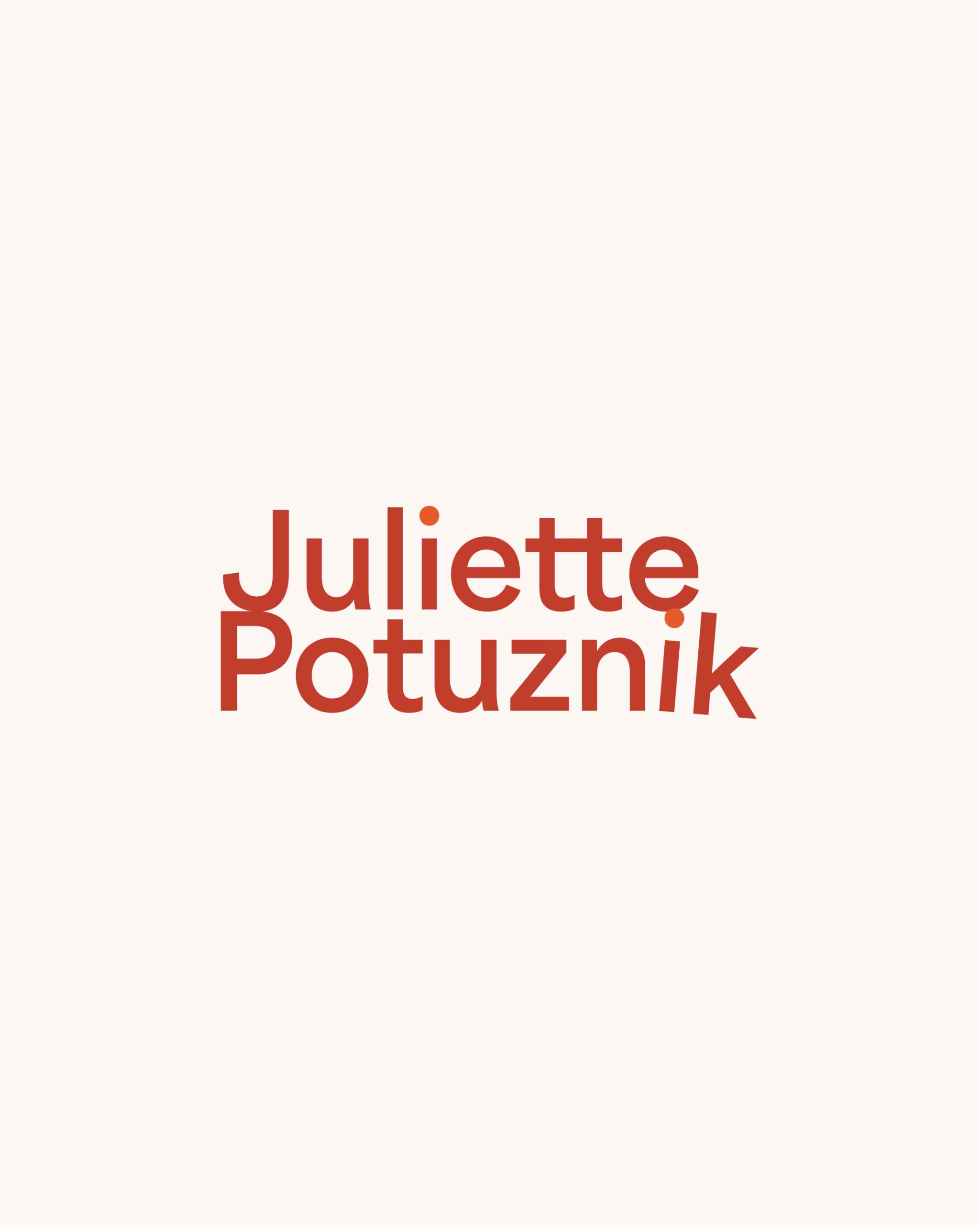 Cover Juliette Potuznik